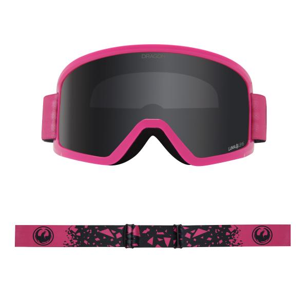 Dragon DX3 OTG Goggle 23/24 - Blasted Pink/ LL Dark Smoke